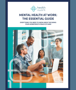 front cover of the mental health at work guide